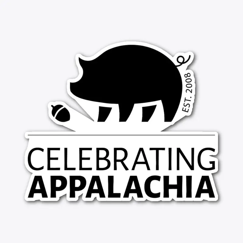 Celebrating Appalachia: Black Logo