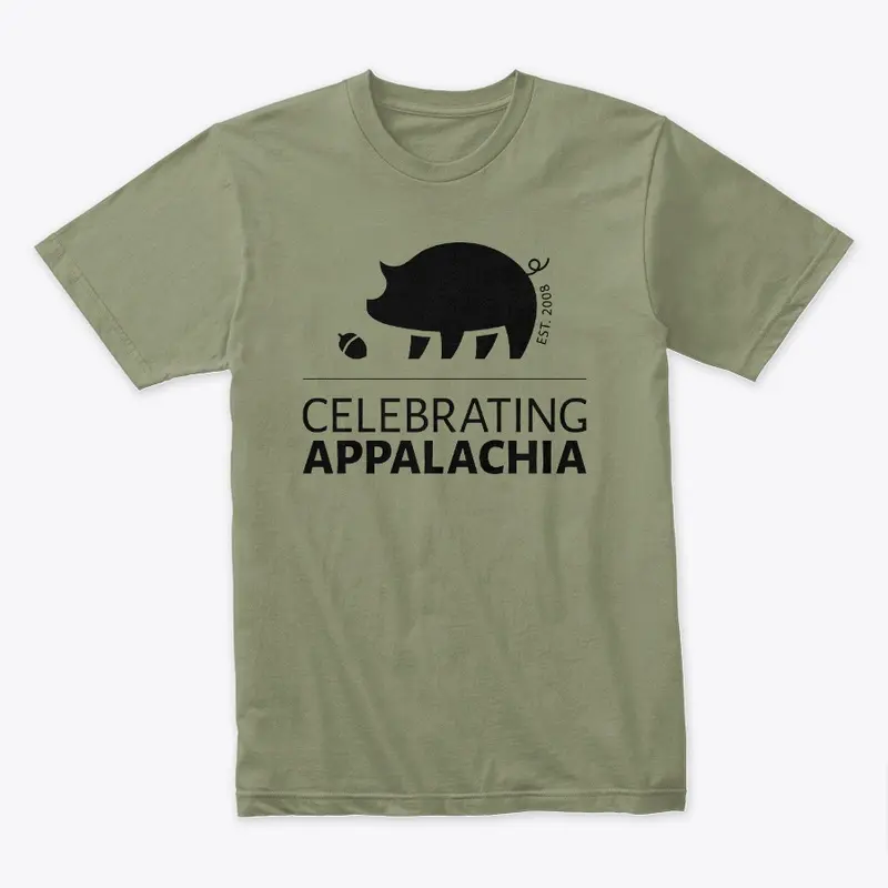 Celebrating Appalachia: Black Logo