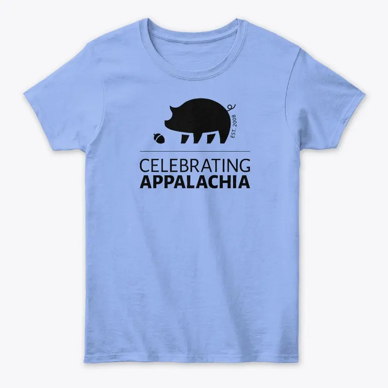 Celebrating Appalachia: Black Logo