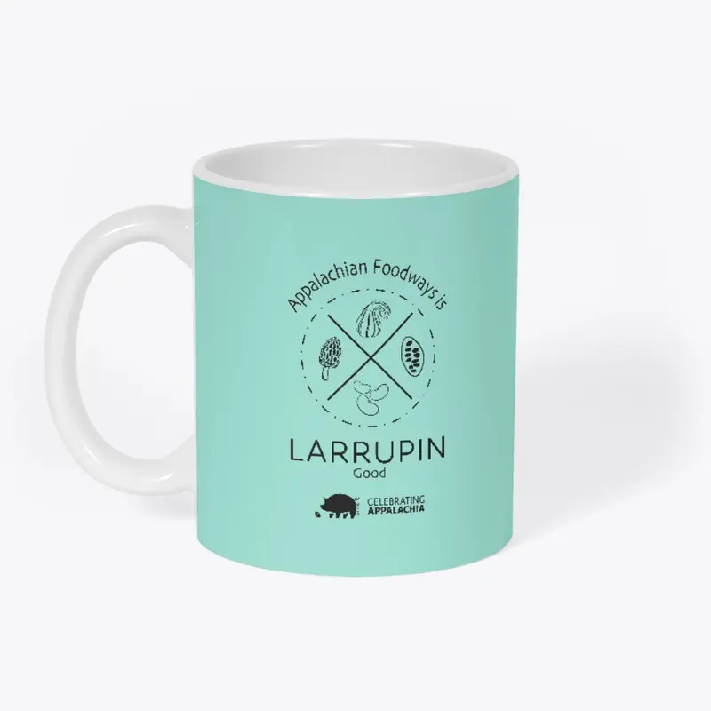 Larrupin Good: Black Logo