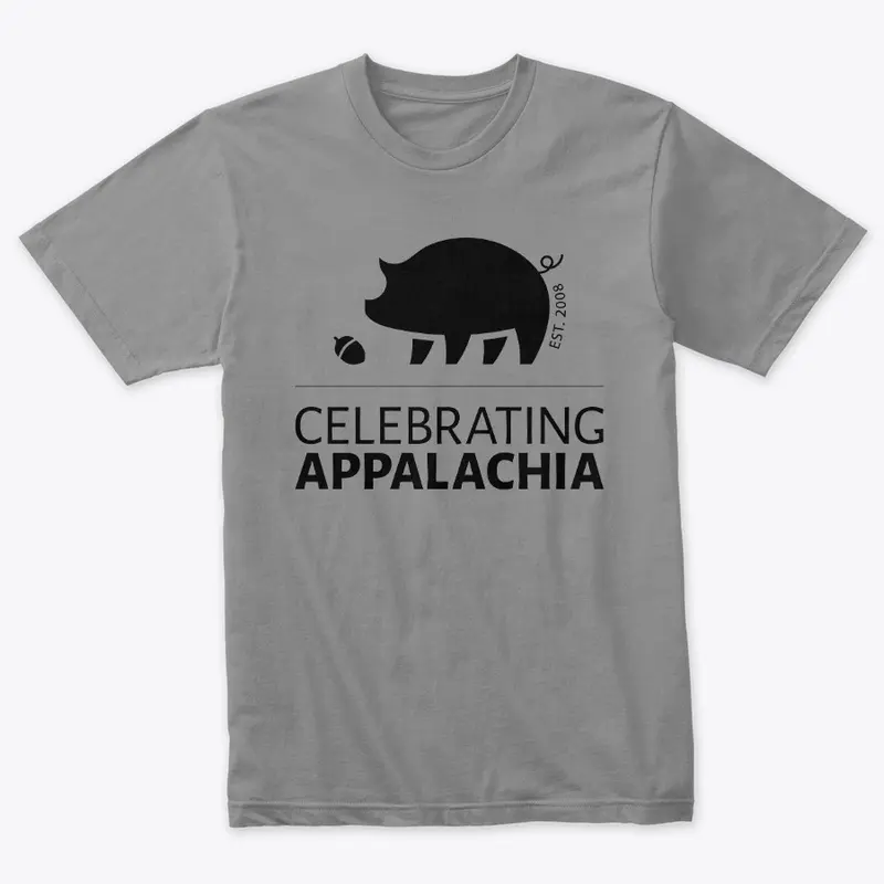 Celebrating Appalachia: Black Logo